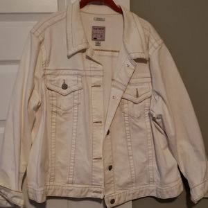 Old Navy White Denim Jacket